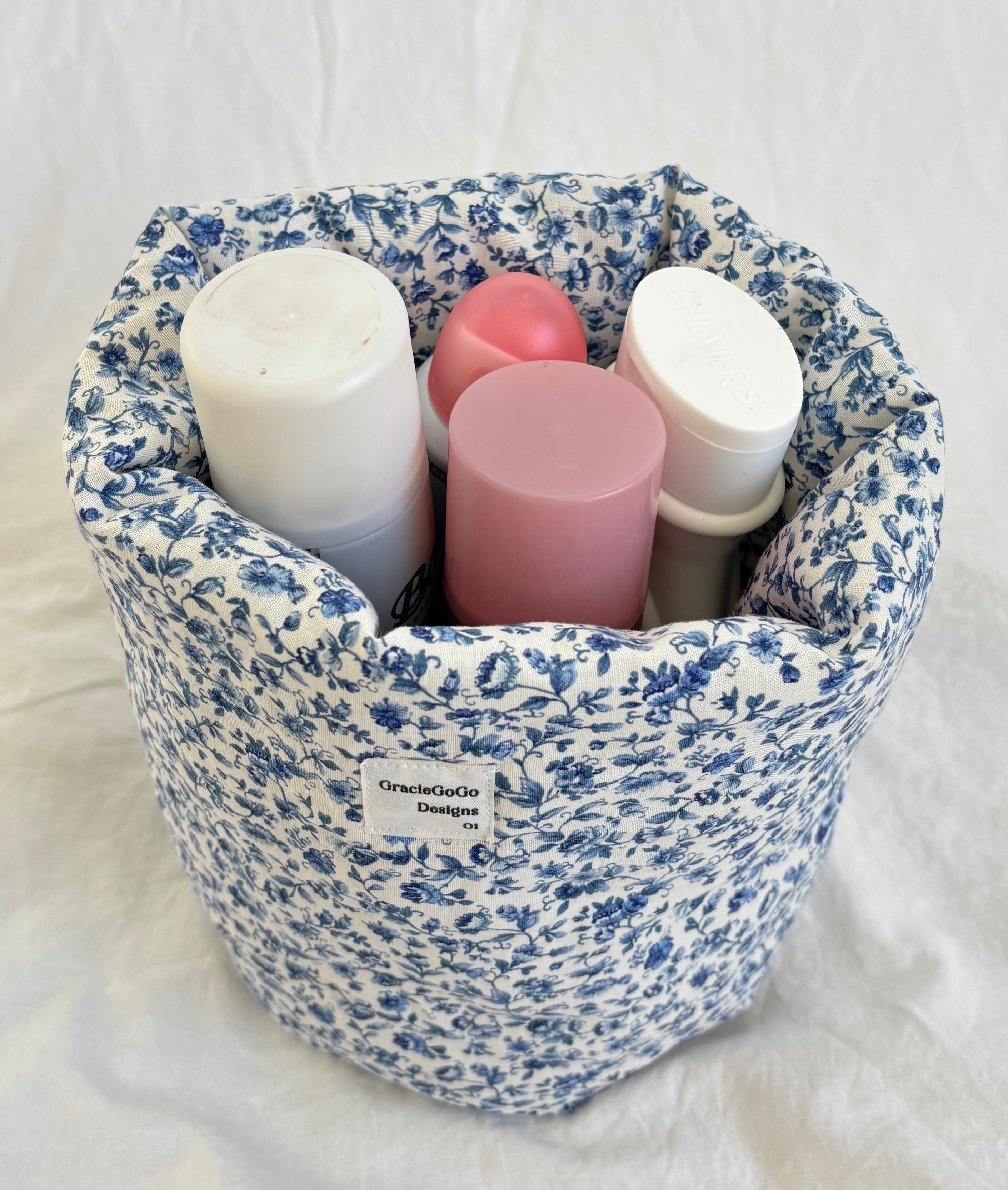 Daily Darling Blue Floral Small Organizer