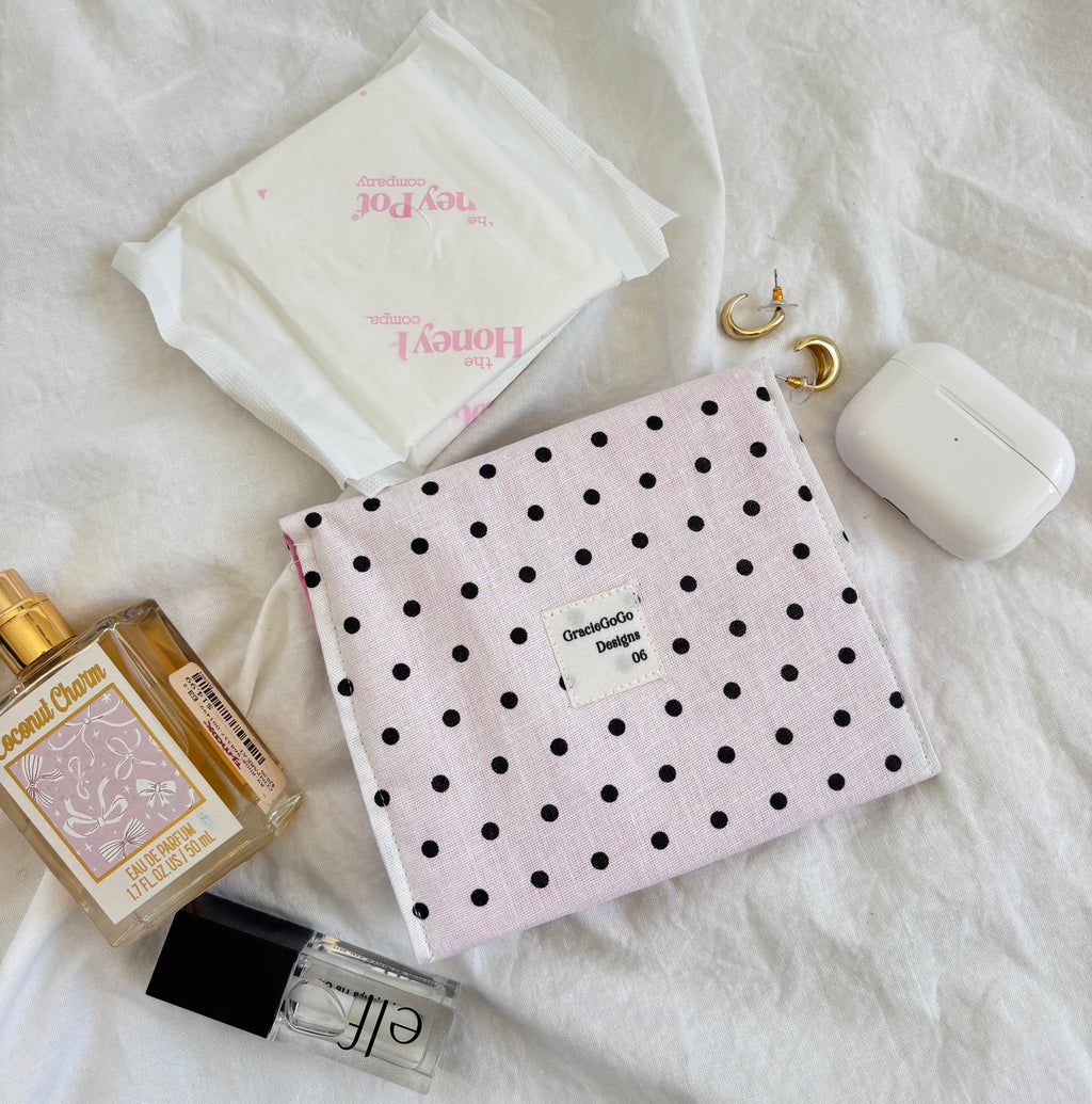 The Go-To Polka Dot  Pouch